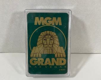 mgm playing cards|MGM Las Vegas Casino Playing Cards .